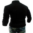 thumbnail image 3 of Pull d'Hiver Chaud en Coton Col Montant pour Hommes, 3 of 5