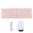 thumbnail image 2 of Foldable Keyboard, 67 Keys Portable Folding Keyboard, Rechargeable Ultra Slim Mini Keyboard Pocket Travel Keyboard for Smartphone Tablet Laptop, 2 of 7