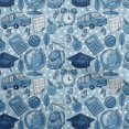 thumbnail image 1 of oneOone Velvet Turquoise Blue Fabric Kids Sewing Craft Projects Fabric Prints By Yard 58 Inch Wide, 1 of 4