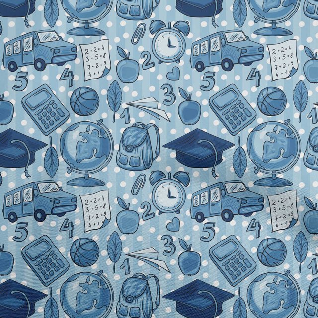 oneOone Velvet Turquoise Blue Fabric Kids Sewing Craft Projects Fabric Prints By Yard 58 Inch Wide