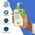 thumbnail image 4 of CeraVe Hydrating Foaming Oil Cleanser, Face and Body Wash with Squalane Oil and Ceramides for Dry Skin, 562mL, 4 of 9