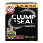 Arm & Hammer Clump & Seal Multi-Cat Clumping Cat Litter, 17.2 kg