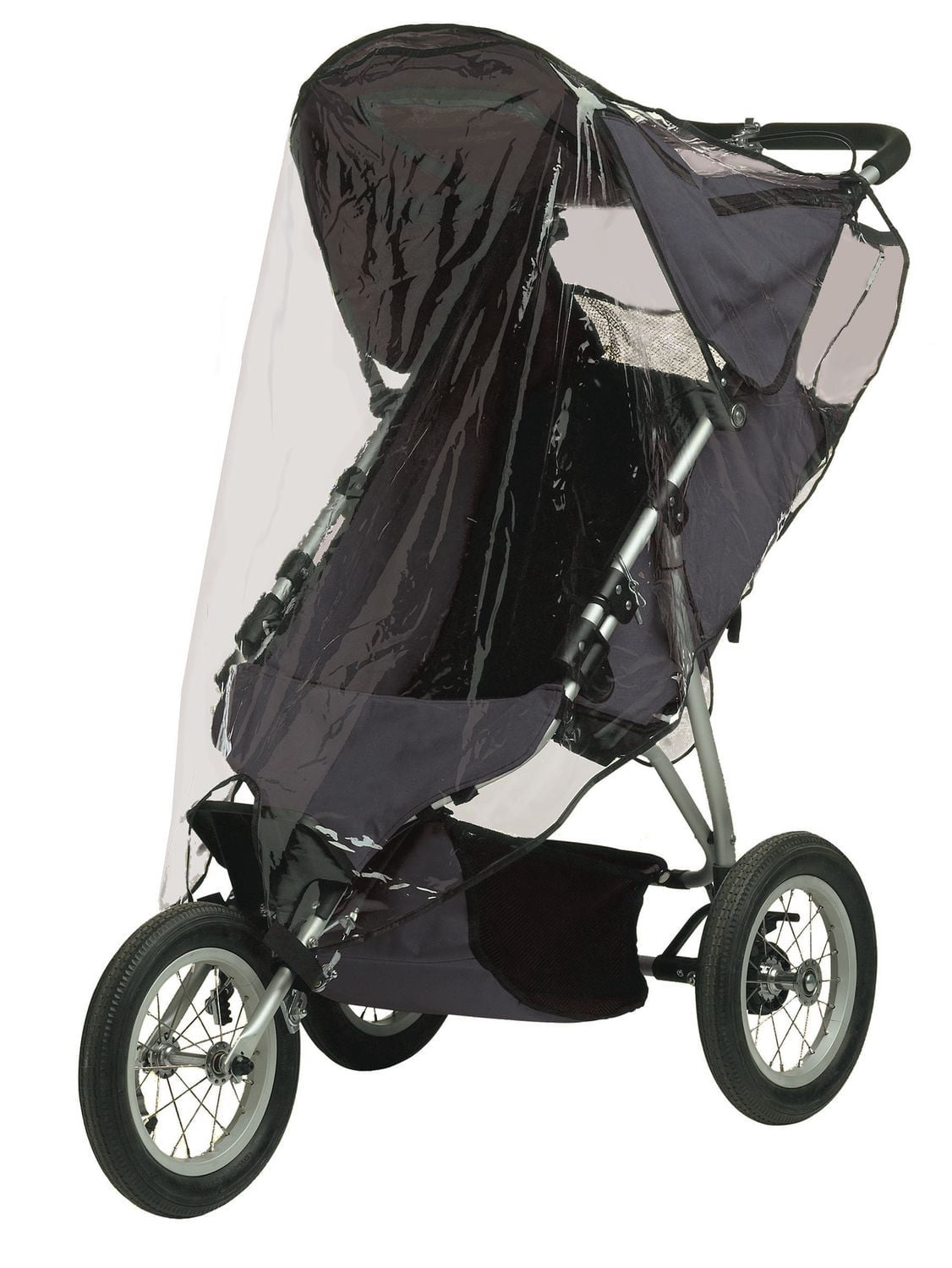 Housse de protection Jolly Jumper Weathershield pour poussettes de jogging | Protection transparente contre la pluie et le vent, sans phtalates | Protection UV | Design ventilé