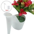 thumbnail image 3 of pitrice Pot de Fleurs en Forme de Talon Haut Ornements de Table Intérieur Extérieur Patio Blanc, 3 of 9