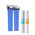 thumbnail image 1 of Max Water 2 Stage Whole House (20 x 2.5 Inch), Water Filtration System - Sediment + CTO, 1 of 6