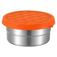 thumbnail image 1 of Aqestyerly Contenants à Collation en Acier Inoxydable avec Couvercle Étanche Boîte de Rangement Bento Réutilisable pour Aliments Boîte à Lunch Portable pour Enfants et Adultes HWRETIE, 1 of 2