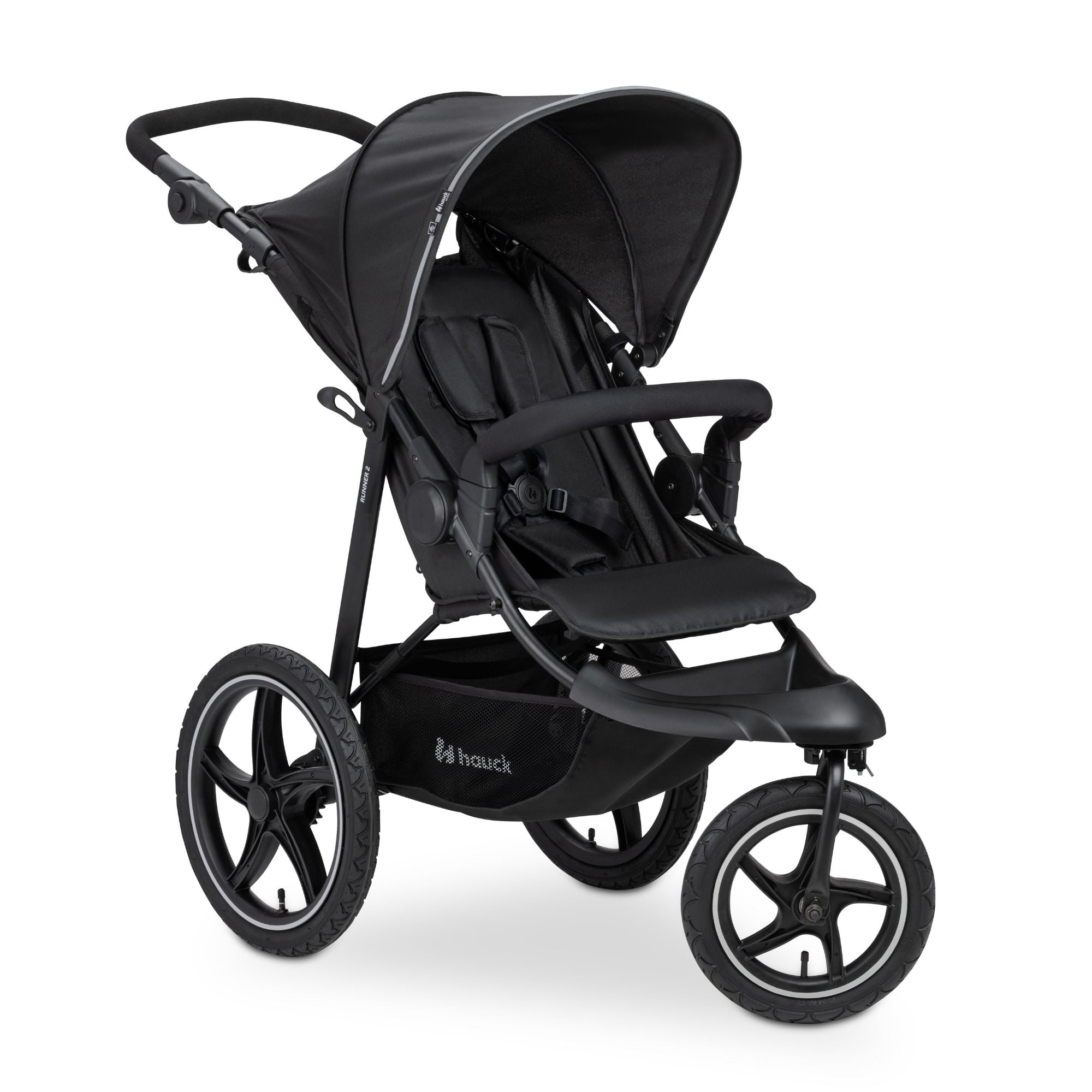hauck 3-Wheel All Terrain Stroller with Raincover, UPF 50+ - From Birth up to 48.5lbs