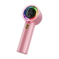 thumbnail image 2 of Portable Handheld Fan, Powerful Hand Held Mini Fan, New High-speed Refrigeration Fan Handheld USB Brushless Intelligent Digital Display 100 Mini Portable Fan, 2 of 5