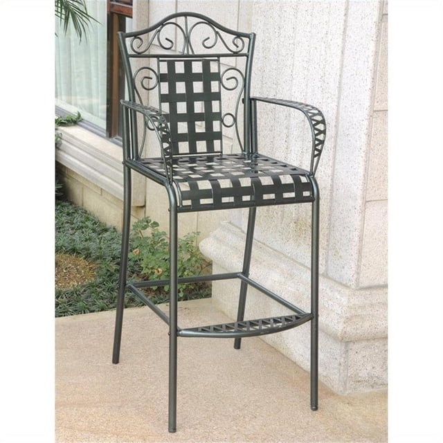 Pemberly Row Tabouret de Bar de Patio en Verdi (Ensemble de 2)