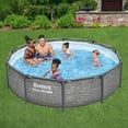 thumbnail image 2 of Bestway Steel Pro MAX 10' x 30" Metal Frame Above Ground Pool Set w/ Filter Pump, 2 of 12