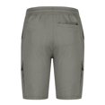thumbnail image 3 of Weiqiqre Shorts Men Linen Shorts Casual Drawstring Summer Beach Shorts, 3 of 6