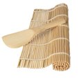 thumbnail image 1 of Sushi Rice Sushi Rolling Mat Sushi Maker Sushi Rolling Maker Bamboo Material Roller Diy Mat And A Rice Paddle, 1 of 9