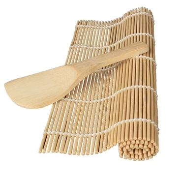 XZNGL Sushi Rice Sushi Rolling Mat Sushi Maker Sushi Rolling Maker Bamboo Material Roller Diy Mat And A Rice Paddle