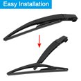 thumbnail image 2 of Unique Bargains Rear Windshield Wiper Blade Arm Set 250mm 10 Inch for Mercedes Benz B Class W246 2011-2019, 2 of 7