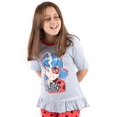 thumbnail image 4 of Miraculous Girls Grey Ladybug Placement Print & Polka Dot Short Sleeve Long Leg Pyjama Set (8-9 Years), 4 of 7