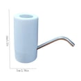thumbnail image 3 of Water Bottle Pump with Automatic Water Dispenser | Rechargeable Drinking Water Pumping Device | Portable Electric Water Suction Pump for Home Kitchen Office, 3 of 6