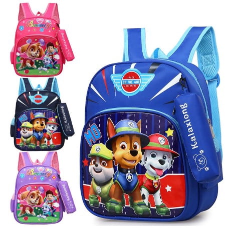 Sacs Garçon Sac d'École pour Enfants Coque Rigide Pat' Patrouille Sac à Dos de Maternelle pour Enfants Sac pour Enfants