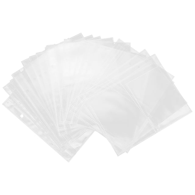 20 Pcs Inserts de Manchons Photo Pochettes Photo Album Photo Page Rechargeable (4 Pouces)