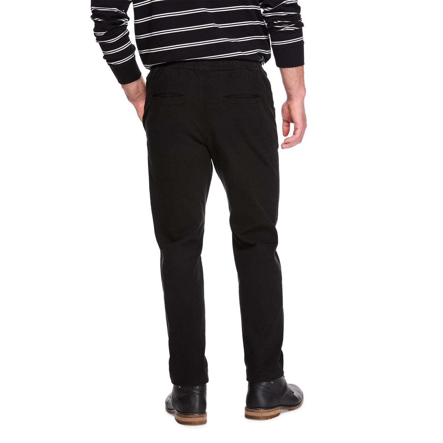 Pantalon en twill à enfiler George pour hommes