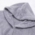 thumbnail image 5 of yoeyez Todays Order For Delivery Fall Winter Cardigan for Women 2024 Oversized Open Front Fleece Jackets Solid Fuzzy Buttons Teddy Coats Outwear With Pockets, 5 of 5