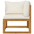 thumbnail image 3 of vidaXL 6 Piece Garden Lounge Set with Cushions Solid Acacia Wood, 3 of 5