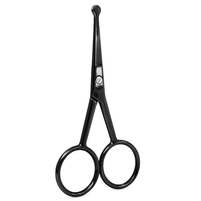 105 MM Mustache Scissors Fashionable Durable Different Colors Exquisite Appearance Easy Installment High Gloss Beauty Clipper Black