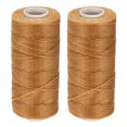 thumbnail image 1 of Unique Bargains Light Taupe Polyester Waxed Leather Sewing Thread, 55 Yards, 2 Pack, 1 of 6