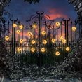 thumbnail image 2 of Halloween Decorations Outdoor Lights, 20 LEDs Doll Face Model Halloween Battery Operated String Lights ,Halloween Party Lights For Outside,House, Garden, Yard D, 2 of 6