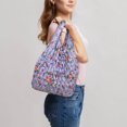 thumbnail image 4 of Birdeem Large Capacity Multipurpose Shopping Bag Tote Bag Telescopic Bag Pleated Bag, 4 of 7
