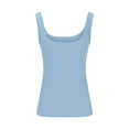 thumbnail image 4 of ohmzyzo Tank Tops for Women Summer Racerback Workout Tops Ribbed Spaghetti Strap Camisole Going Out Clothes 2025, 4 of 6
