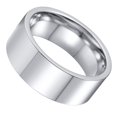 thumbnail image 1 of OUNONA 1Pack Mens Promise Rings in Stainless Steel with Inscription for Wedding and Engagement, 1 of 8