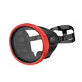 thumbnail image 3 of Lipstore Snorkel Diving Mask No Fogging Comfortable Portable Oval Glass Scuba Goggles red, 3 of 8