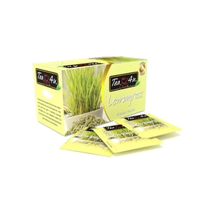 Tea4u Lemongrass Herbal Infusion, 25 Teabags