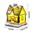 thumbnail image 3 of PENGXIANG Christmas Village LED Lighted Christmas Village Houses with Figurines  Christmas Village Collection Indoor Room Decor - Collectible Buildings, 3 of 14