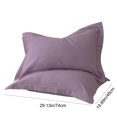 thumbnail image 3 of Meitianfacai Pillowcase Cases Ensemble Of 2 Polyester Microfiber Pillowcase 2 Pack Super Soft And Cozy Pillowcase Case Covers Ultra Soft Pillowcases Standard Size Breathable, 3 of 6