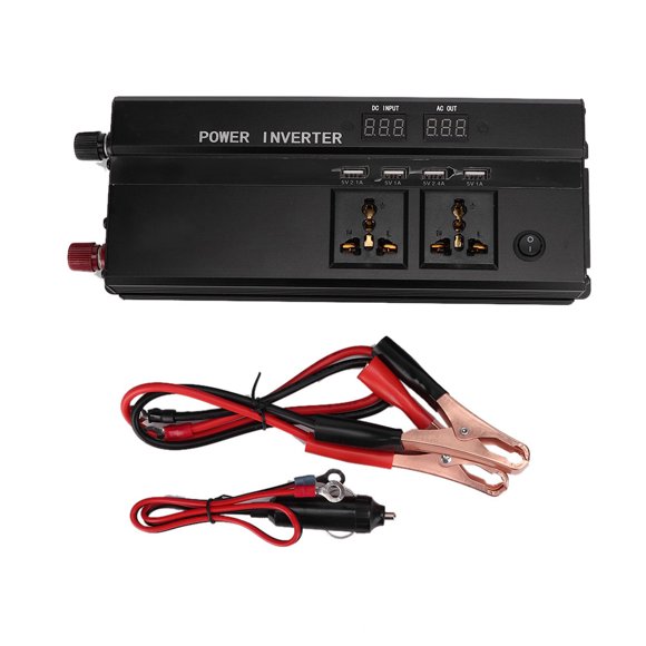 Power Inverter Car Power Inverter Power Converter 12v To 220v Power Inverter 5000w Power Inverter 5000W 12V To 220V LCD Display Car Power Inverter Converter USB Charger Adapter