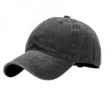 thumbnail image 4 of Baseball Cap Men/Women Distressed Washed Denim Vintage Ball Caps Adjustable Cotton Baseball Caps, 4 of 6