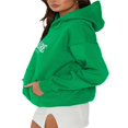 thumbnail image 4 of Femmes Printemps Automne Sweat à Capuche à Manches Longues avec Poche, 4 of 6
