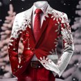 thumbnail image 2 of 2025 Men's Blazers & Suit Jackets Boho for Mens Breasted Men 3 Piece Suit Slim Fit Two Button Retro Ethnic Jackets Suit for Men Style Suits Open Front Male Suits, 2 of 3