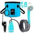 thumbnail image 1 of Outdoor Portable Camping Shower Kit with 2.5-3.5L/min Water Discharge 2m, 1 of 8