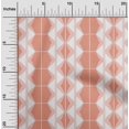 thumbnail image 1 of oneOone Viscose Jersey Fabric Triangle & Hexagon Geometric Print Sewing Fabric BTY 60 Inch Wide, 1 of 5