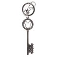 thumbnail image 1 of Disney's Mickey Mouse Pewter Key Ring: "Master Key with Gem Beads", 1 of 2