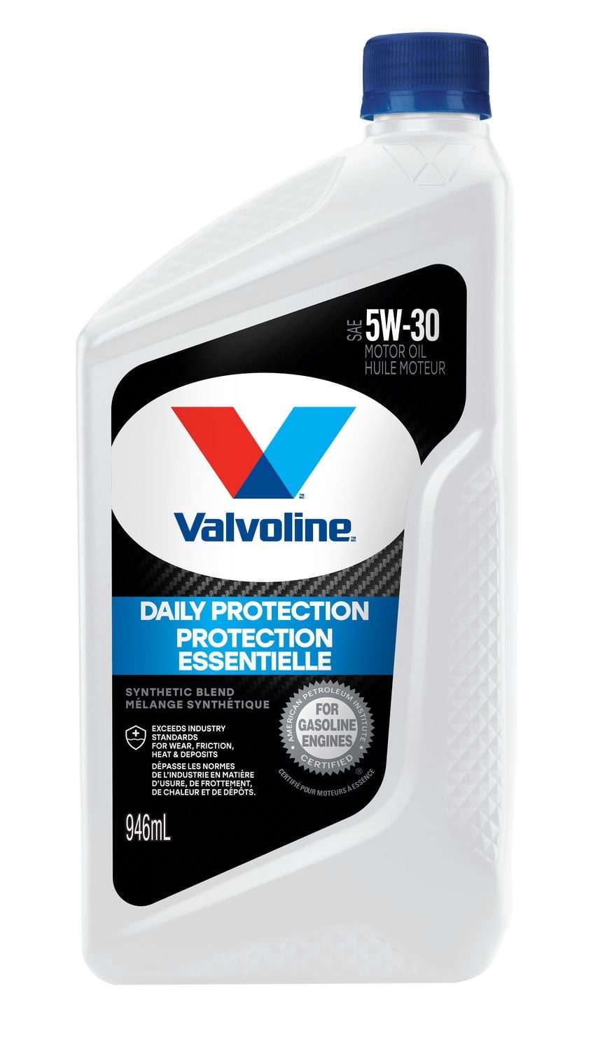 Valvoline Daily Protection 5W30 Synthetic Blend Motor Oil