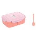 thumbnail image 1 of MesaSe Lunch Box Portable Picnic Vegetable Meats Food Container Household Students Fresh Keeping Refrigerator Tableware Organizer 1800ml Orange, 1 of 8