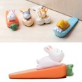 thumbnail image 4 of Thinsony Playful Animal Shaped Door Stopper Non for Slip Safety Cartoon for Office Door Seam Rabbit 1Set, 4 of 6