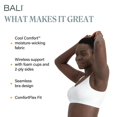 thumbnail image 2 of Bali Womens Comfort Revolution Smart Sizes Shaping Wirefree Bra, 2XL, 2 of 8