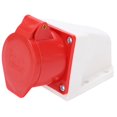 thumbnail image 3 of Industrial Plug, IP44 Waterproof Professional Strong Conductivity Hook-up Socket Wall Mount Socket  For Agriculture For Industry, 3 of 8