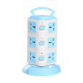 thumbnail image 2 of Estbridge Barre d'Alimentation Parasurtenseur pour Tour 20 Prises Largement Espacées 3 Ports USB Prise Plate 2 m Cordon d'Extension Barre d'Alimentation Verticale Intérieure Station de Charge de Bureau pour la Maison, 2 of 7