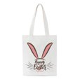 thumbnail image 1 of Easter Bunny Basket Bags for Kids,Canvas Cotton Personalized Candy Basket Rabbit, 1 of 9