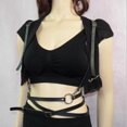 thumbnail image 2 of Ceinture en Cuir Ceinture Poitrine Harnais Parti Déguisement Robe, 2 of 8